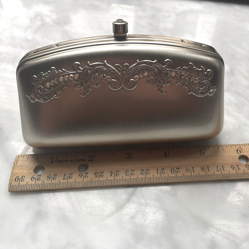 Vintage small metal clutch.